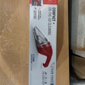 Hoover Compact Red Handheld Vacuum
